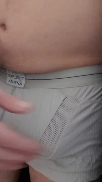 Dad well mounted! In underwear | Clip 1