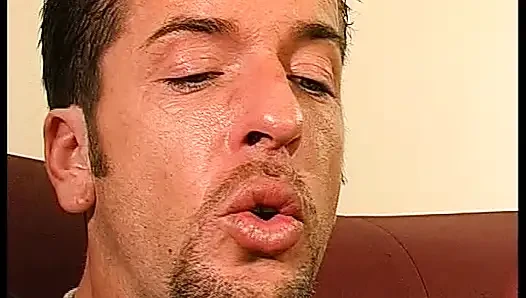 German babe facialized after hot fingering and vaginal sex