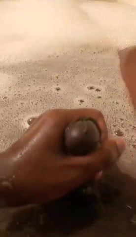 Playing with my soft dick