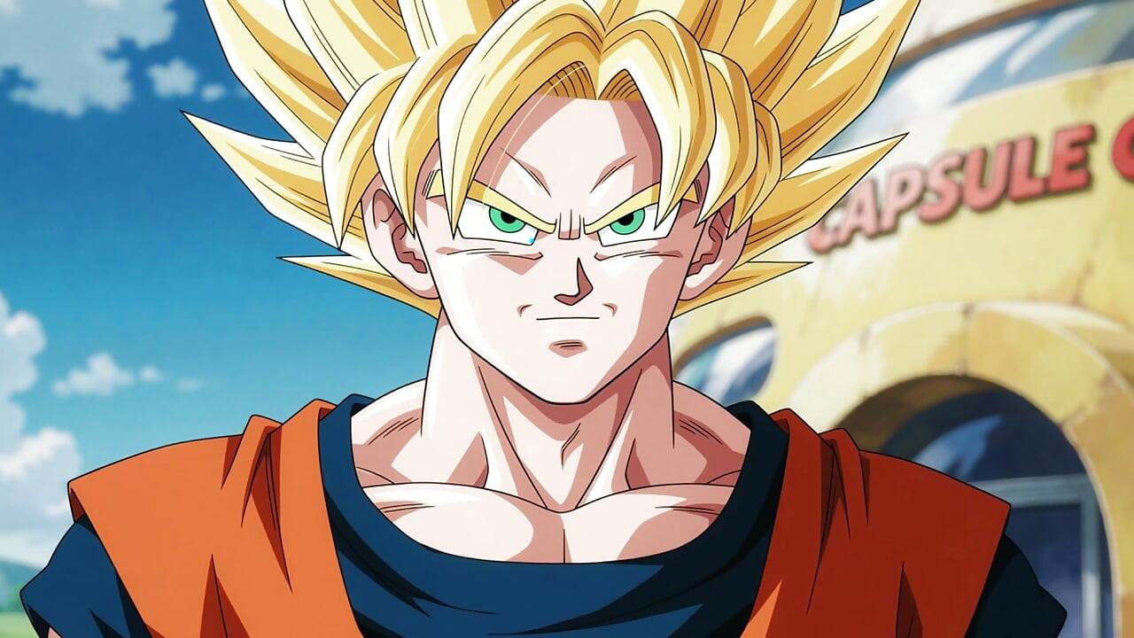 Гоку користується тим, що Вегета не там, щоб відвідати Bulma. Порно іспанською- Ai