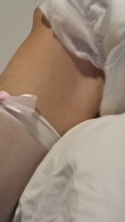 ABDL Diaper Sissy Humping A Pillow | Clip 1