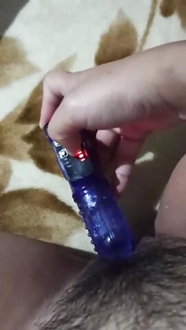 Pinay Finger with dildo