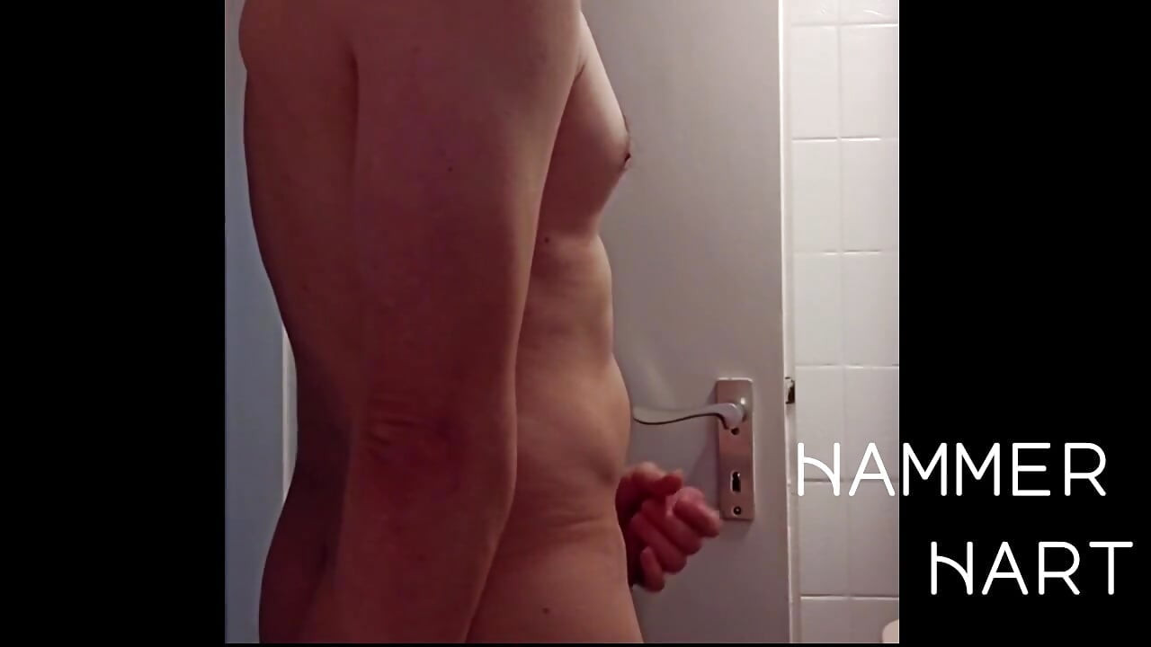 Wanking While Standing && Squirting A Lot Of Sperm