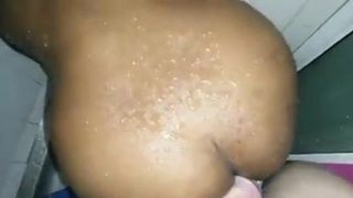 Old Interracial Vid Shower Fun