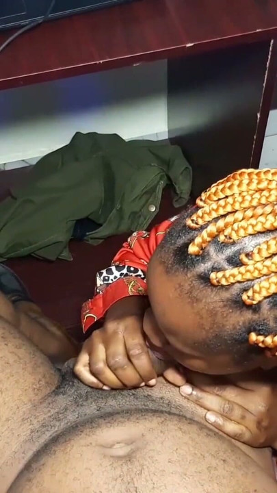 OMG! What a Huge Cock! Ladygold Africa Fuck Krissyjoh's Big Dick While Editing Nigerian Porn Video | Clip 2