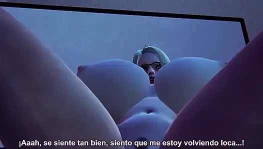 OFFICE SEX WITH SUPER BUSTY WET STEPMOM - 3D HENTAI