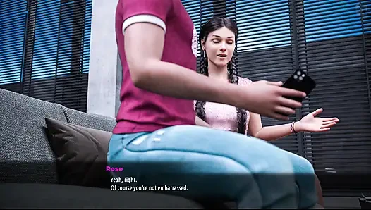 Sunville 76'nın orta yaşlı seksi kadını Rose ve ben ders çalışmadan sonra ilk orgazmını yaptığım bir çalışma seansı yaptık