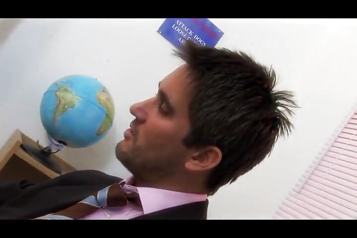 Dutch slut gets fucked in the office