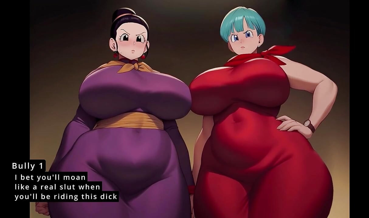 Bulma y Chi-chi van a intimidar