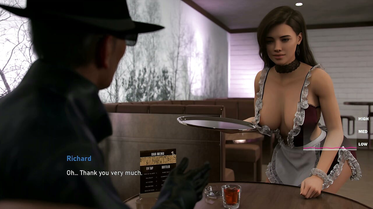 Steps of Debauchery Ep.5.2 - P24 - the Hot Wife Gets Fucked for Real Right at the Cuckold Husband's Bar in Front of Everyone