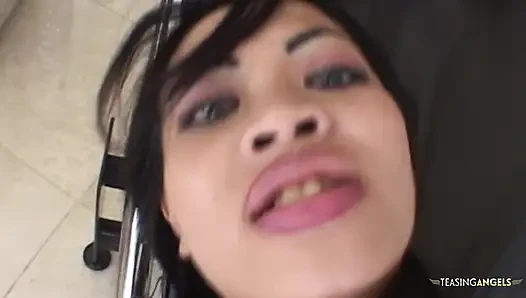 An attractive Asian individual with breasts that have lost some firmness want to engage in sexual activities with a focus on the