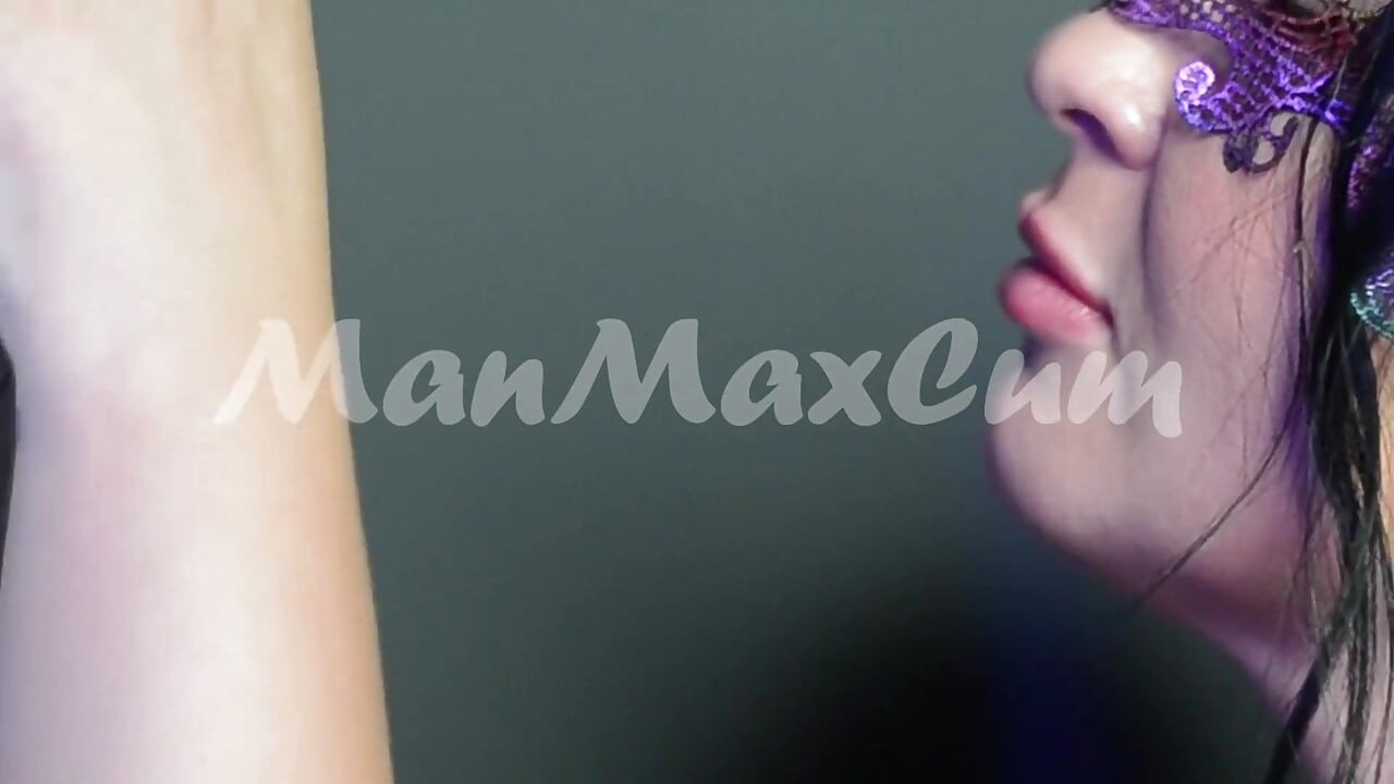 Thick Cock Down Her Throat - Huge Cumshot All Over Her Face & Tits