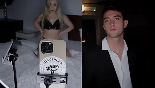 Innocent 18-year-old Girl Ends up in an Interracial Gangbang Subdued in All Her Holes