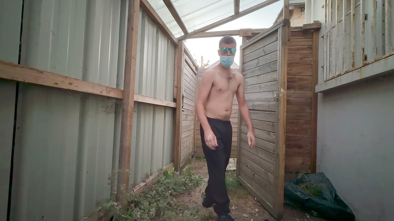 I undress completely