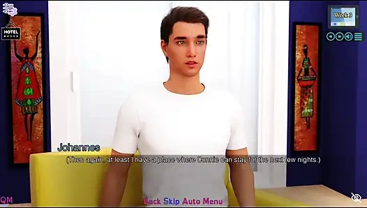 Sunshine Love #22 - Ashley showed johannes her sexy outfit.