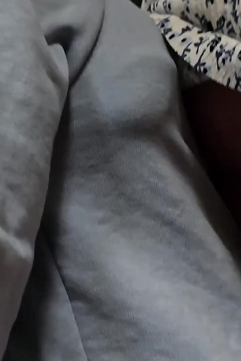 She Accidentally Touch Stranger's Dick Inside Train. He Slide His Penis Under Her Skirt and Cum