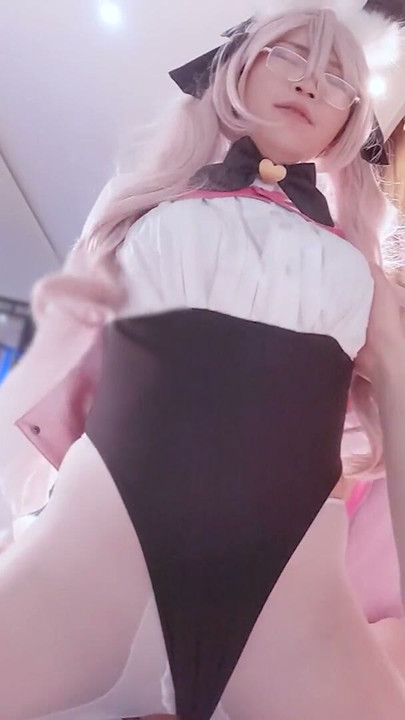 Tamamo Cosplay Sex, FGO Sexy Ladyboy Cosplayer get Fucked, Fate Crossdresser Tgirl trans Hentai 4 | Clip 1