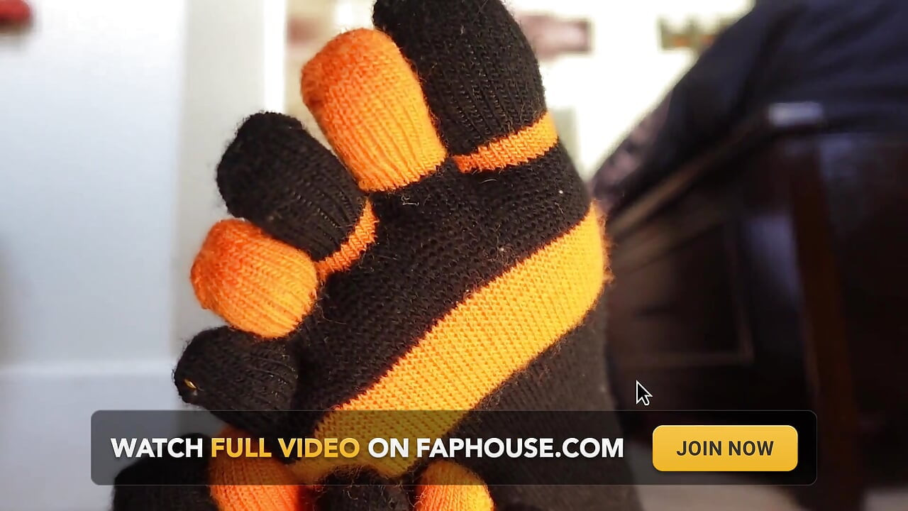 Toe Sock Tease