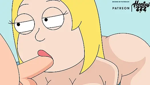 FAMILY GUY PETER CREAMPIES FRANCINE AMERICAN DAD