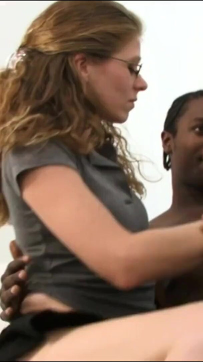Nerdy wife with tattoos gets penetrated by a BBC while her | Clip 1