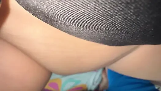 кримпай для 18-летнего незнакомца, который я встретил на свидании. в видео от первого лица - крупным планом.