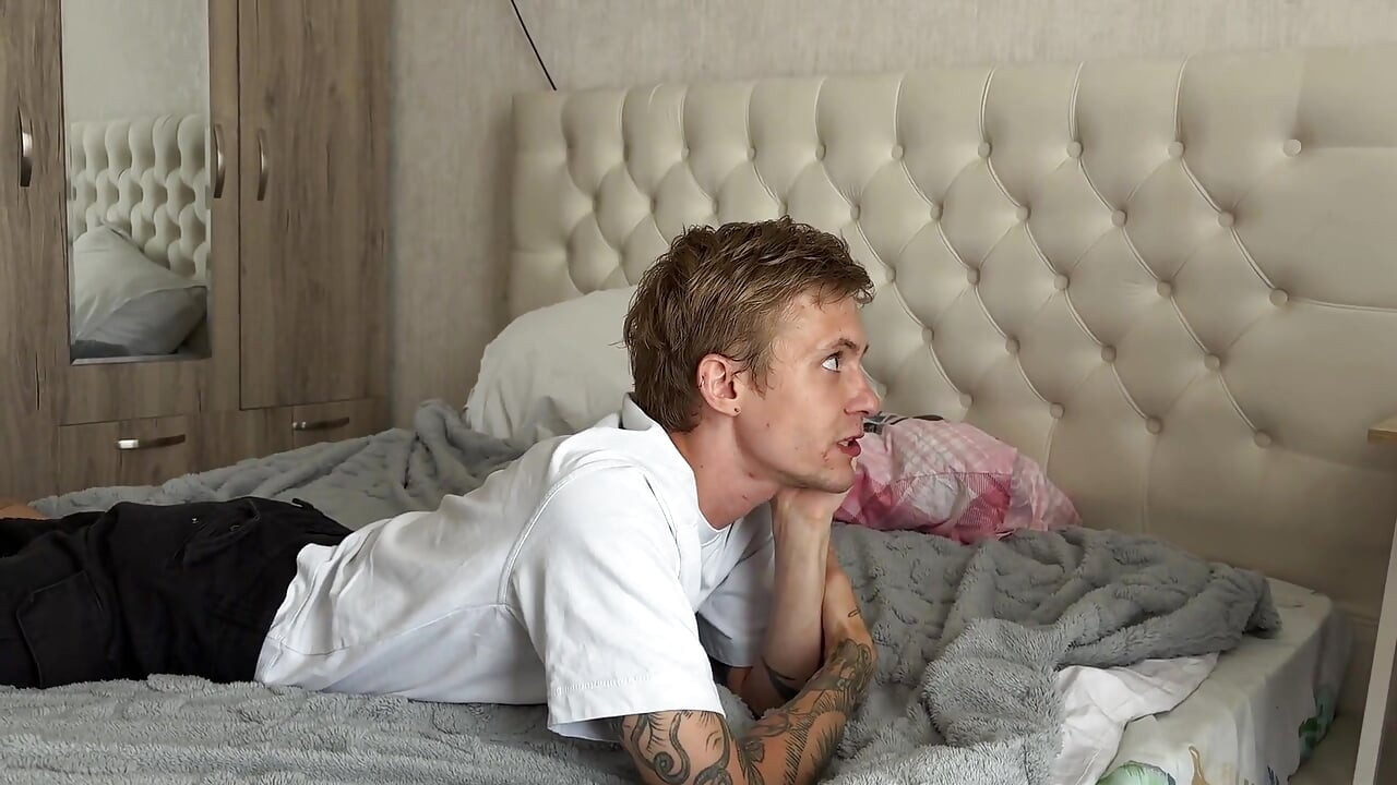 He Interrupted My Work to Ask for Cock - I Fucked Him in the Ass and Throat and Came