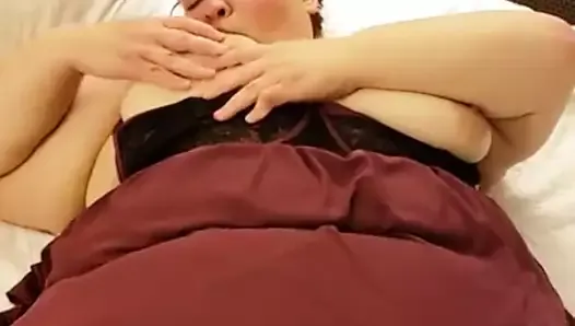 SSBBW wife is fucking with her husband
