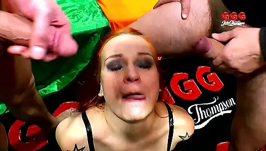 One Woman, Lots of Cocks She Gets Pissed off and Teased