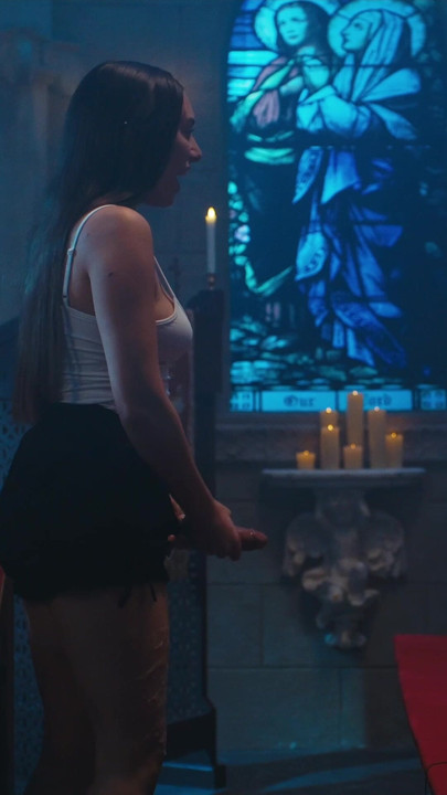 Horny Futa Nun - Hardcore Blowjob