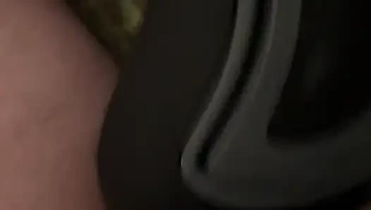 Vibrating dick with pussytoy