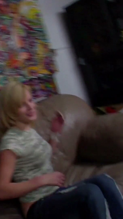 Ally Ann is a blond slut on the hunt for the next big cock | Clip 1
