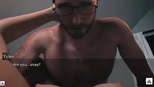 The Stepmother on the Bed in the Room Playfully Made Her Stepson’s Father-in-law Work up a Sweat