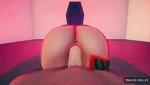 Meine stiefschwester hatte hexenpower und schickte mich in eine andere dimension, um mich pOV zu ficken