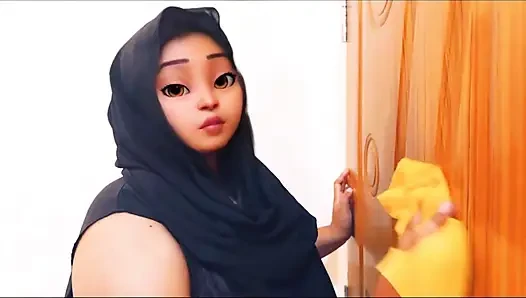 Punjabi Beautiful BBW Sexy Maid While Cleaning House, Owner Gives Rough Fuck Inside Her Big Ass