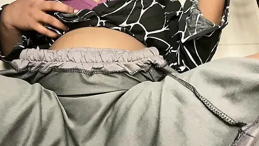 indian girl pussy fingering and boobs show and press