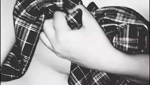 Schoolgirl 18 years old homemade intimate video of beautiful schoolgirl in skirt