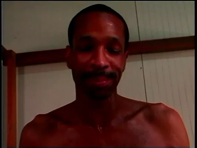 Black stud slides his stiff cock inside babe’s tight asshole