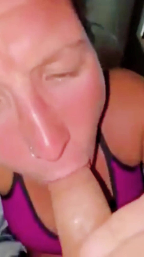 I sucked my 55m photographer’s big dick deep in my throat giving him a sloppy blowjob then got fingered while giving a handjob | Clip 1