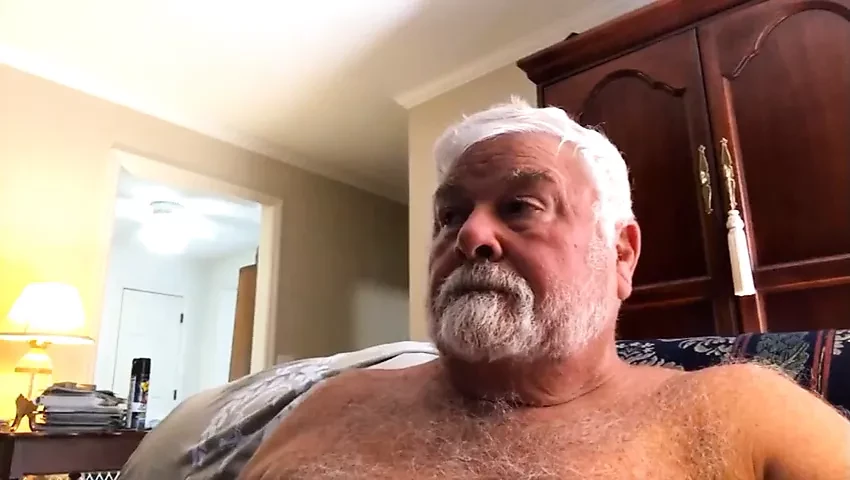 Daddy cums on cam