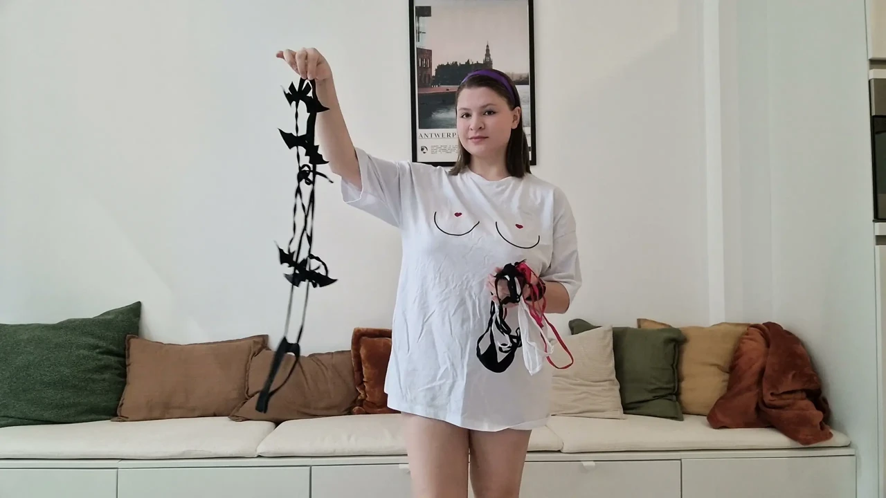 Sling Monokini Try On Haul - My Big Boobs & Ass Are Barely Covered