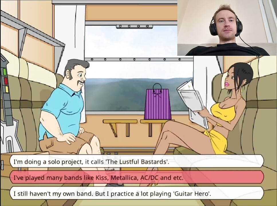 Train Fellow - BDSM Sex on the Train with a Young Beauty
