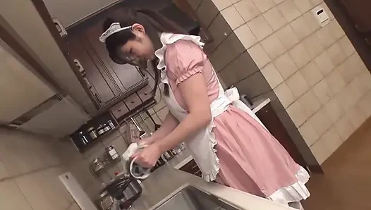 Ryoka Sakurai Sexy Maid Body Instant Passion Service