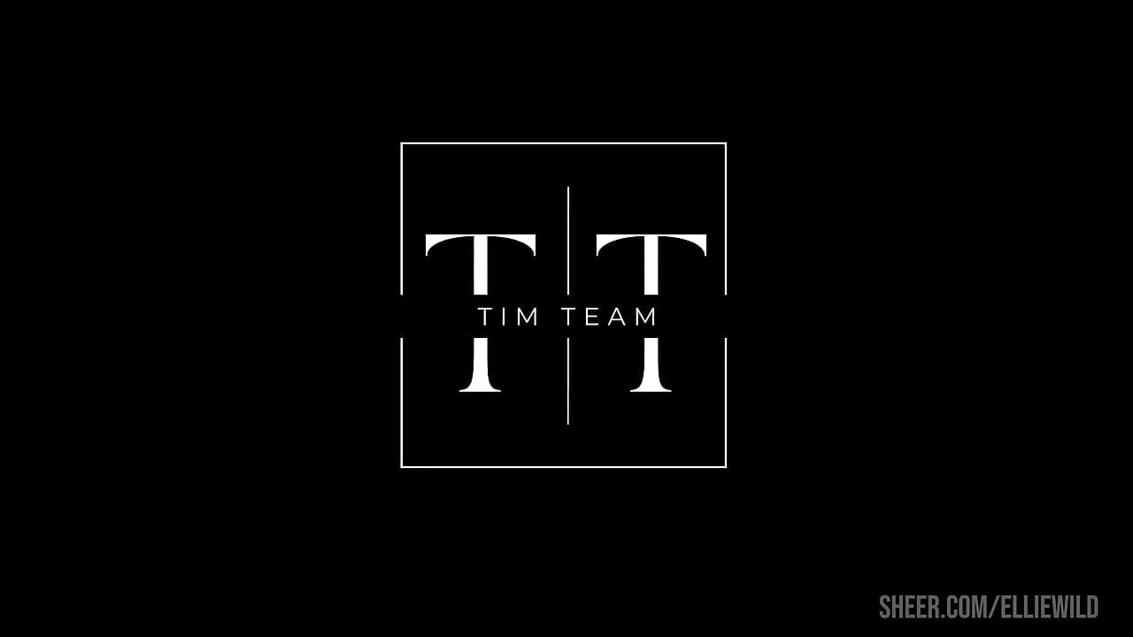 His Huge Cock Was Too Hard... but He Came Inside Me so Well. 4K HD Tim Team