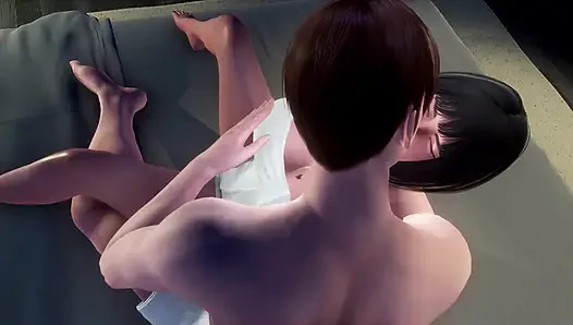 Шум 14: Adam и учительНица Helen Love в отеле, пресса, поцелуй и самостоятельный палец