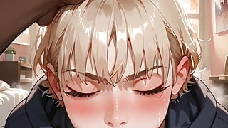 Petite babe deepthroats giant BBC