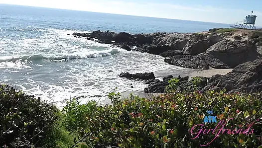 POV McKenzie Mae: Beach Date Public Pee, Car Pussy Rub & Tease Blowjob