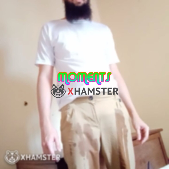 Wet pants