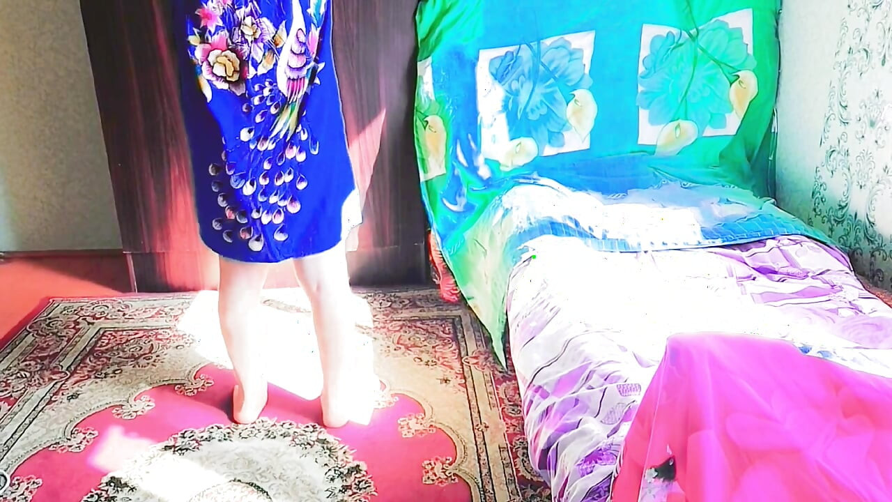 Lovely shemale laying on floor in soft sunlight
