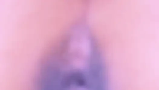 Jumping hard on his fat cock until he hits the uterus.