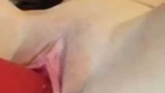 Masturbating & creamy squirt